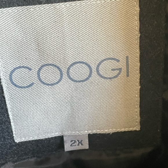 COOGI Heavy Wool Insulated Flight
Coat Jacket Size 2X
Black/Dk. Gray/ FLAW - Picture 2 of 12